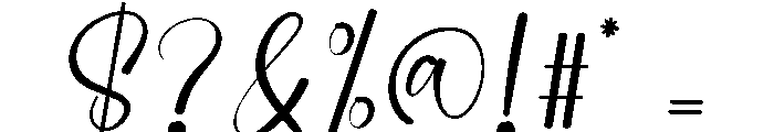 Coating Font OTHER CHARS