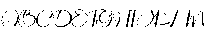 Coating Font UPPERCASE