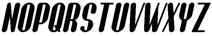 Coatink Italic Font UPPERCASE