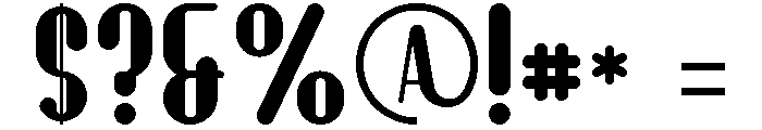 Coatink Font OTHER CHARS