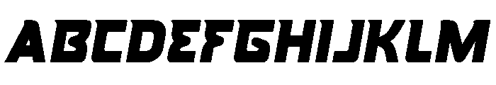 Cobra Game Font UPPERCASE