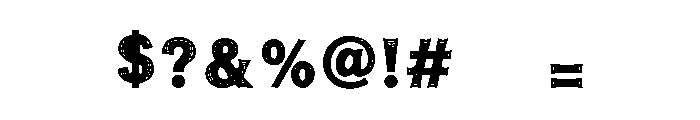 Cobwebspire Gothic Regular Font OTHER CHARS