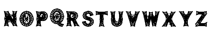 Cobwebspire Gothic Regular Font UPPERCASE