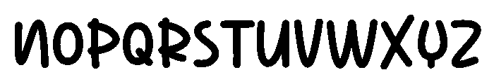 Coco Panda Font UPPERCASE