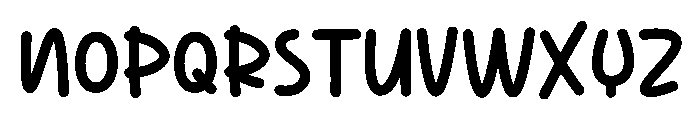 Coco Panda Font LOWERCASE