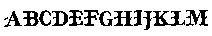 Cocona Font UPPERCASE