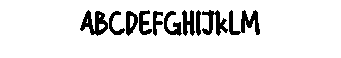 Coconut Creamy Font UPPERCASE