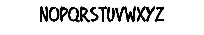 Coconut Creamy Font UPPERCASE