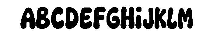 Coconut Ice Font UPPERCASE