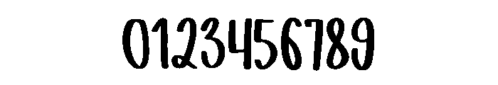 Coconut Mocha Font OTHER CHARS