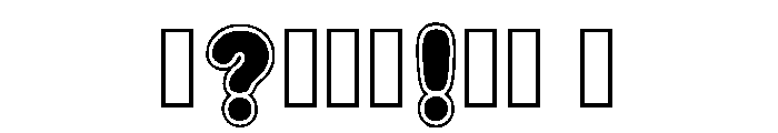 Cocoon_wrapped Regular Font OTHER CHARS