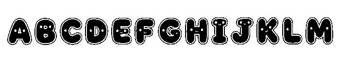 Cocoon_wrapped Regular Font UPPERCASE