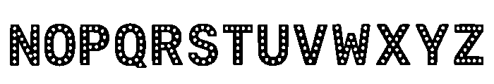 Cod Regular Font UPPERCASE