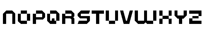 Code 88 Regular Font LOWERCASE