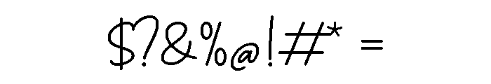 Codename Font OTHER CHARS