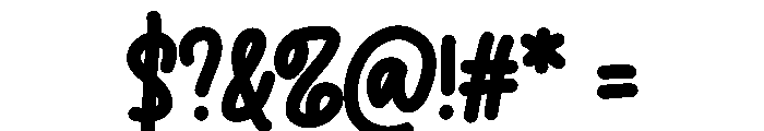 Coffe Narco Font OTHER CHARS