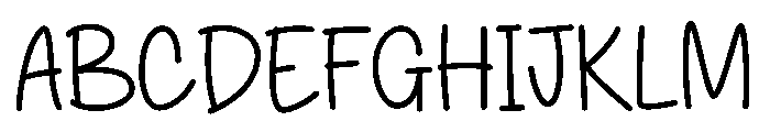 Coffee And Bake Font UPPERCASE