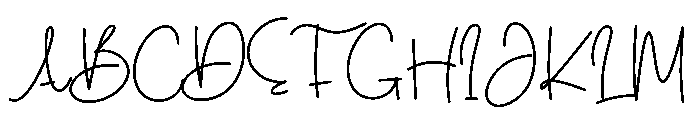 Coffee Barista Font UPPERCASE