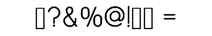 Coffee Beans Regular Font OTHER CHARS