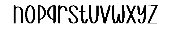 Coffee Bright Font LOWERCASE