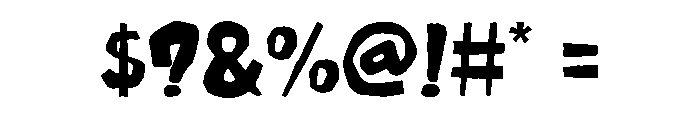 Coffee Brunch Font OTHER CHARS