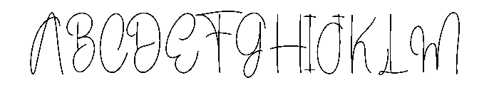 Coffee Elegant Font UPPERCASE