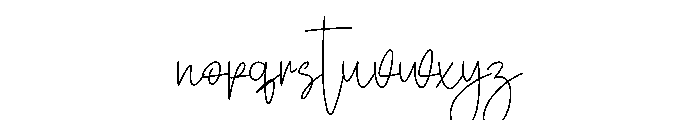 Coffee Elegant Font LOWERCASE