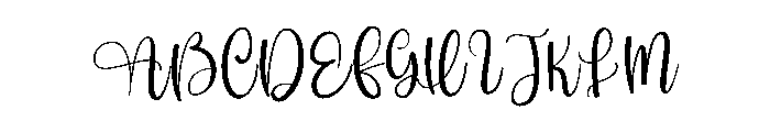 Coffee Guide Font UPPERCASE