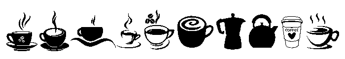 Coffee Joy Font OTHER CHARS