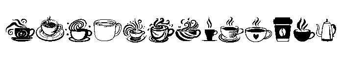 Coffee Joy Font UPPERCASE