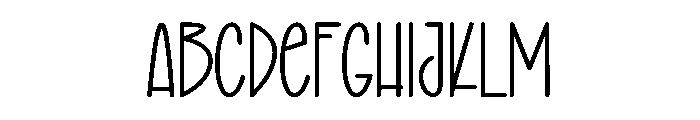 Coffee Milk1 Font UPPERCASE