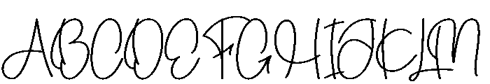 Coffee Morning Font UPPERCASE