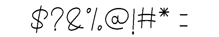 Coffee Music Font OTHER CHARS