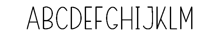 Coffee Music Font UPPERCASE