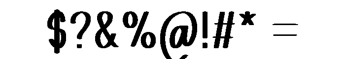 Coffee Retro Font OTHER CHARS