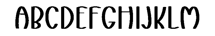 Coffee Retro Font UPPERCASE