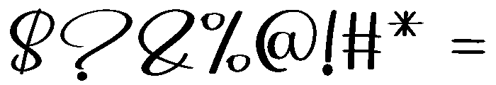 Coffee Roastery Font OTHER CHARS