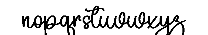 Coffee Roastery Font LOWERCASE