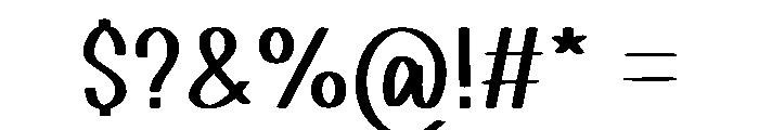 Coffee Romance Font OTHER CHARS