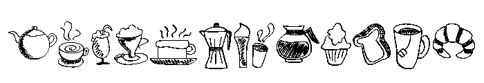 Coffee Set FONT