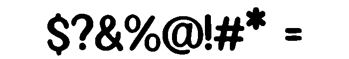 CoffeeTime Font OTHER CHARS