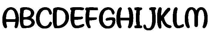 CoffeeTime Font UPPERCASE