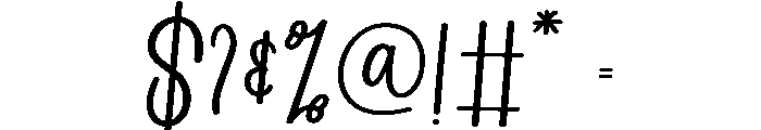 Cokies Font OTHER CHARS