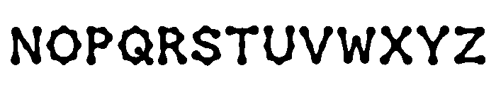 Colby Regular Font LOWERCASE