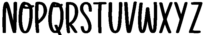 Colcato Skied Font LOWERCASE
