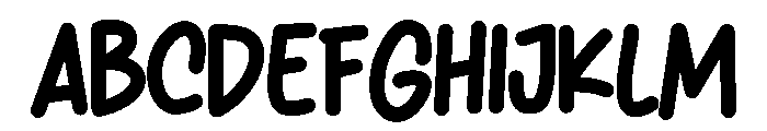 Cold Projo Font UPPERCASE