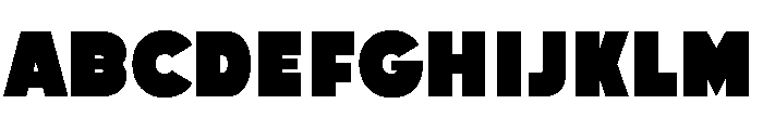 Colder Font UPPERCASE