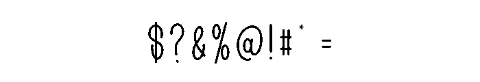 Coldsnow Font OTHER CHARS