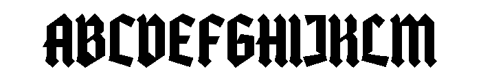 Coldtwine Regular Font UPPERCASE