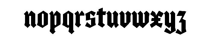 Coldtwine Regular Font LOWERCASE